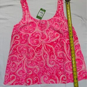 Lilly Pulitzer Pink Swirl Tank Top